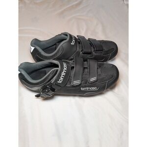 Tommaso Strada 200 Black Cycling Shoes Size 9/42
